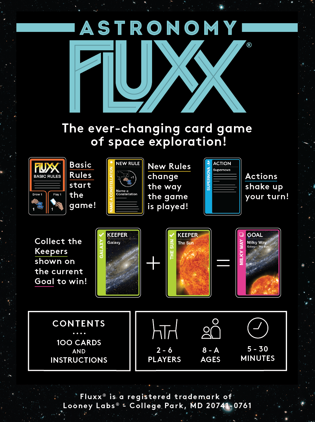 Fluxx : Astronomy Fluxx